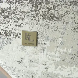 Anya Beige Velvet with Back Pattern Occasional Chair