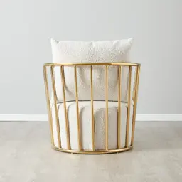 Lovelace Cream Boucle Occasional Chair