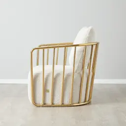 Lovelace Cream Boucle Occasional Chair