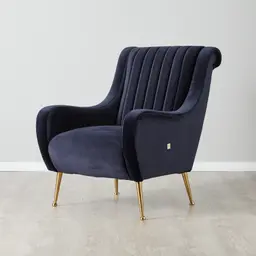 Roosevelt Midnight Blue Occasional Chair