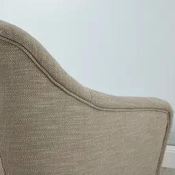 Sheppard Khaki Woven Fabric Occasional Chair