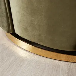 Sonja Olive Green Velvet Occasional Chair