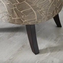 Boudicca Black Velvet with Back Pattern Armchair