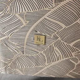 Boudicca Black Velvet with Back Pattern Armchair