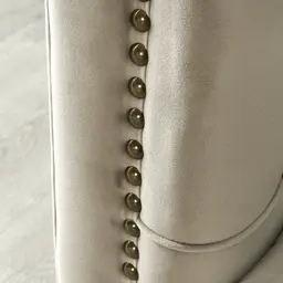 Manuel Beige Velvet 3-Seater Sofa 