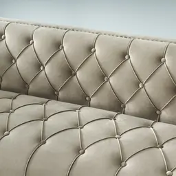 Manuel Beige Velvet 3-Seater Sofa 