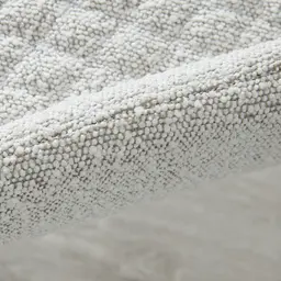 Quinn Cream Boucle Dining Chair - Brass Colour Legs