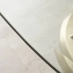 Louisa Brushed Gold Dining Table 