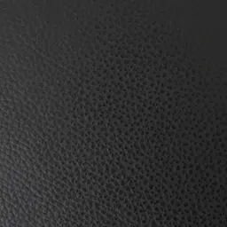 Regal Black Leather Single Seat Sofa