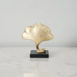 Cora Ginkgo With Marble Base - Medium