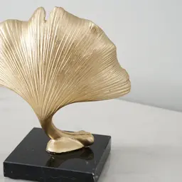 Cora Ginkgo With Marble Base - Medium