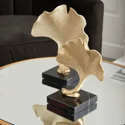 Cora Ginkgo With Marble Base - Medium