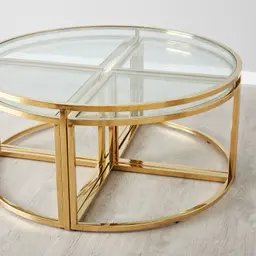 Raquelle ll Coffee Table - Gold