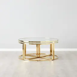 Raquelle ll Coffee Table - Gold