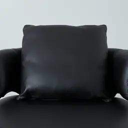 Vermont Black Leather Chair