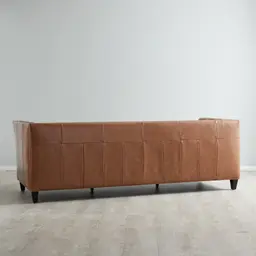 Russell Vintage Tan Leather 3-Seater Sofa