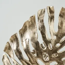 Golden Monstera Decorative - Large