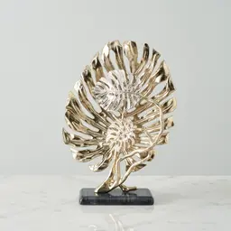 Golden Monstera Decorative - Small