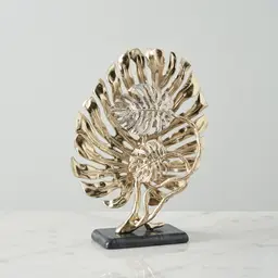 Golden Monstera Decorative - Small