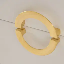 Jacus White Bedside Table