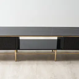 Etienne Entertainment Unit - Black 