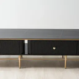 Etienne Entertainment Unit - Black 