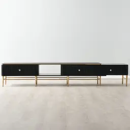 Etienne Entertainment Unit - Black 