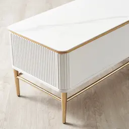 Etienne Entertainment Unit - White