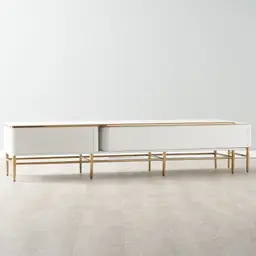 Etienne Entertainment Unit - White