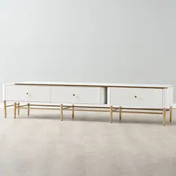 Etienne Entertainment Unit - White