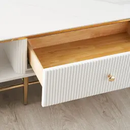 Etienne Entertainment Unit - White