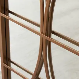 Flavius Arch Mirror -  Brass Colour