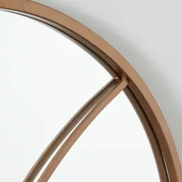 Flavius Arch Mirror -  Brass Colour