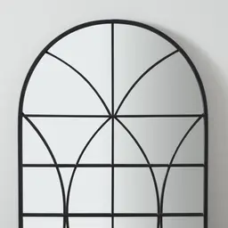 Flavius Arch Mirror - Black