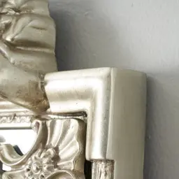 Perry Antique Silver Rectangle Mirror 