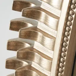 Malia Antique Gold Oval Mirror