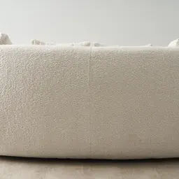 Everett Cream Boucle 2-Seater Sofa