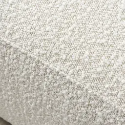 Callie Cream Boucle Ottoman