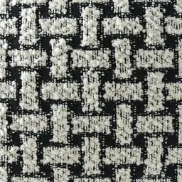 Arlo Charcoal and Cream Boucle Cushion