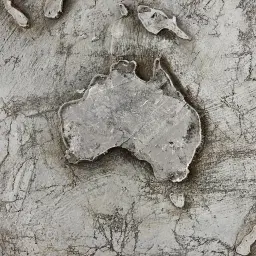 World Map Painting