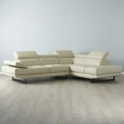 Aster Almond Cream Modular Right Chaise Lounge 