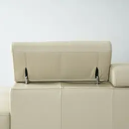 Aster Almond Cream Modular Right Chaise Lounge 