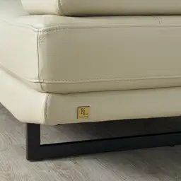 Aster Almond Cream Modular Left Chaise Lounge  