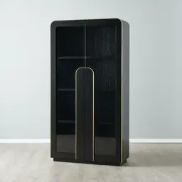 Oslo Glass Dining Cabinet 