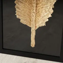 Marigold Black and Gold Paper Shadow Box 