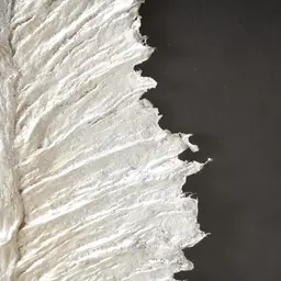 Marigold Silver and Black Paper Shadow Box 