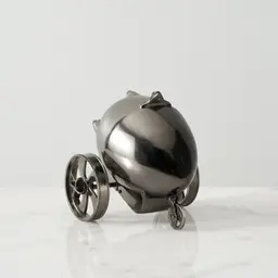 Falco Table Clock - Black Nickel 