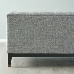 Astoria III Mid Grey Woven Fabric 2-Seater Sofa