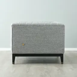 Astoria III Mid Grey Woven Fabric Chair 