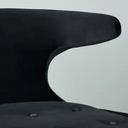 Tarrington Black Velvet Occasional Chair